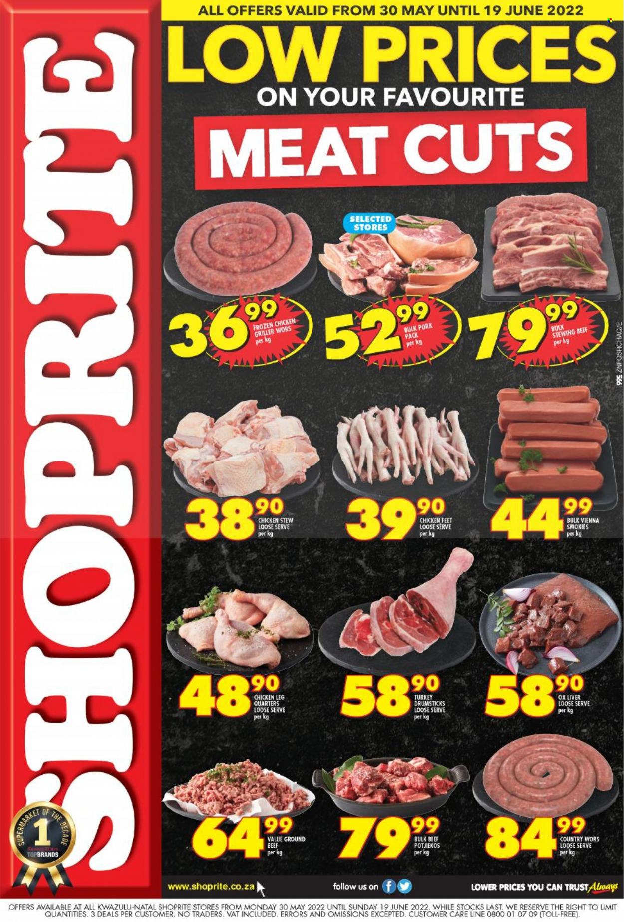Shoprite specials - 30/05/2022 - 19/06/2022. Page 1