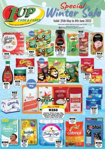 1UP Cash & Carry catalogue  - 25/05/2022 - 08/06/2022.