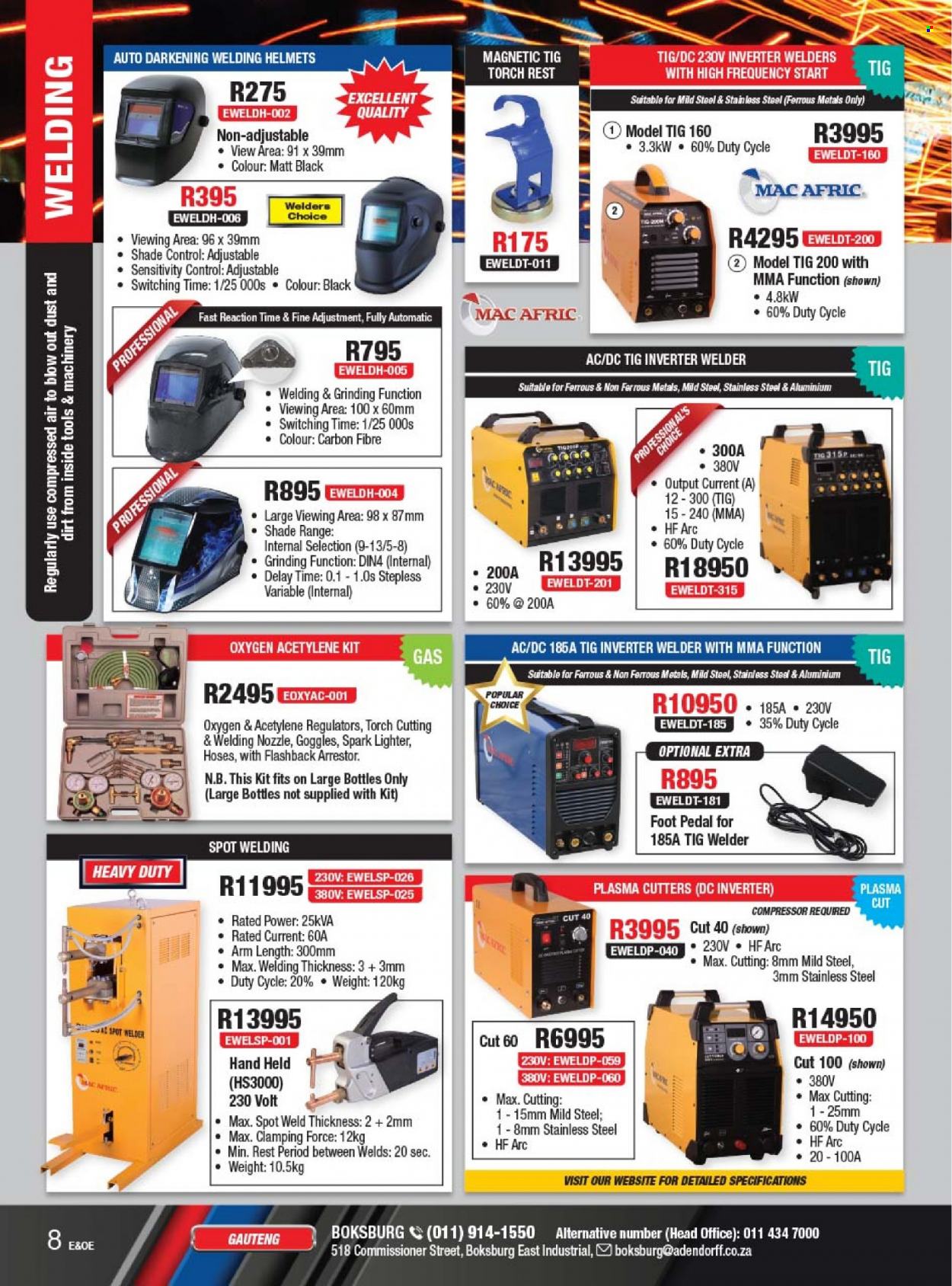 Adendorff Machinery Mart specials. Page 10