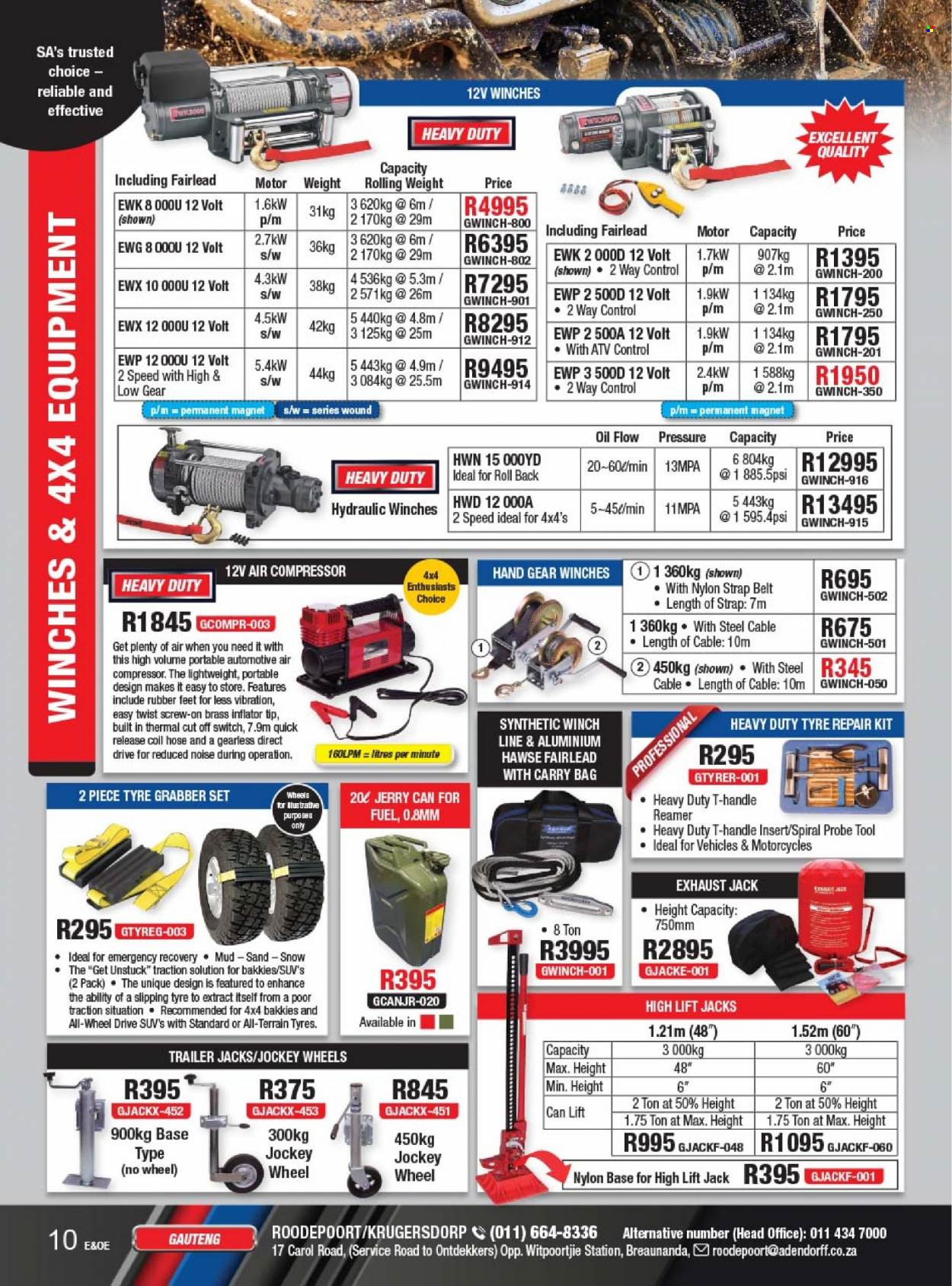 Adendorff Machinery Mart specials. Page 12