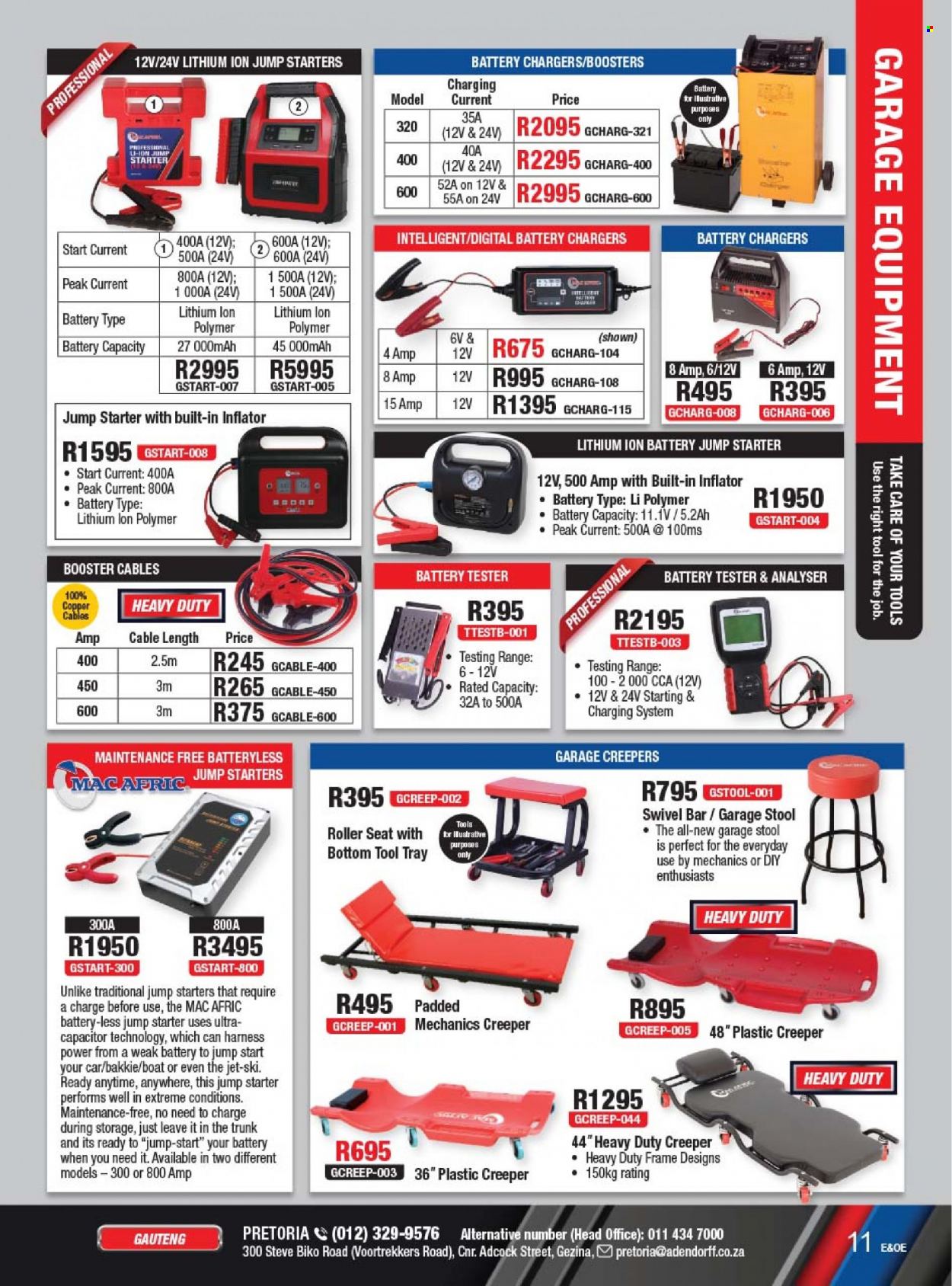 Adendorff Machinery Mart specials. Page 13
