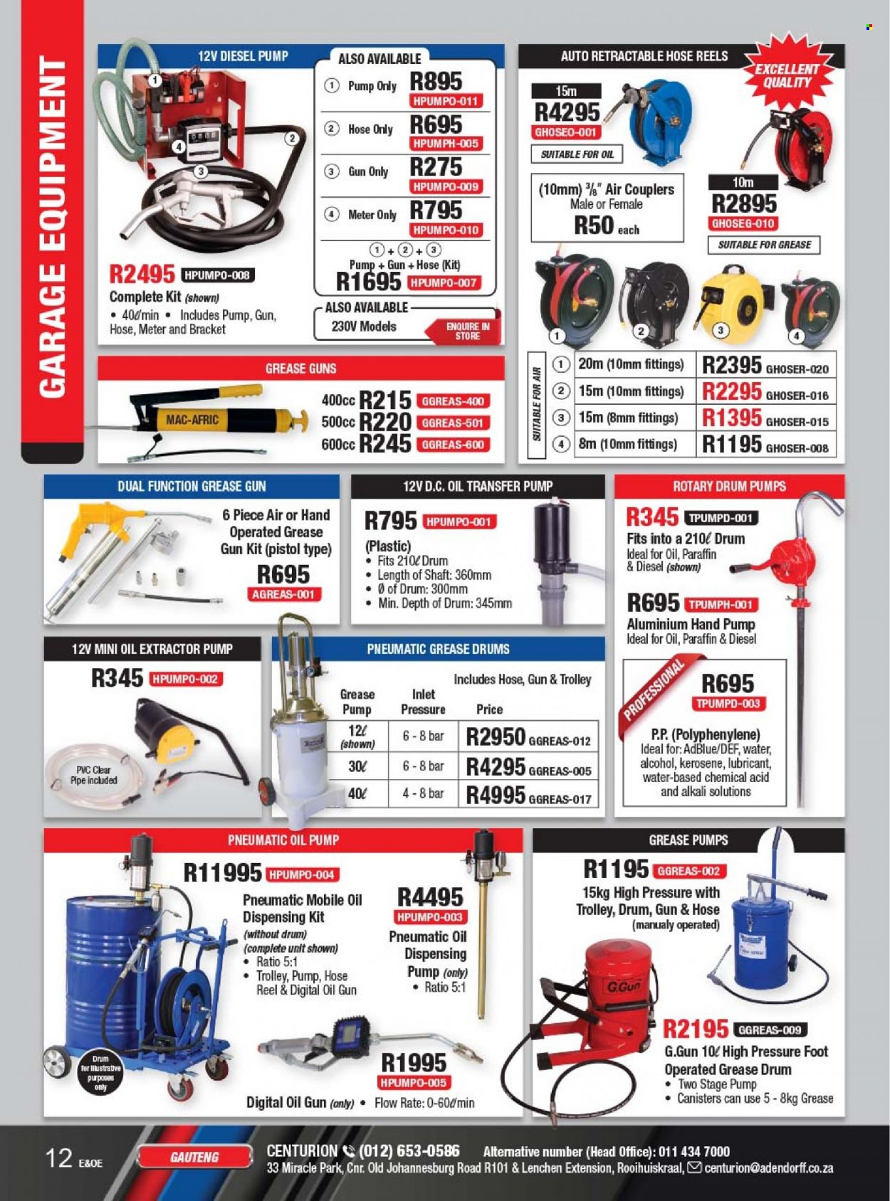Adendorff Machinery Mart specials. Page 14