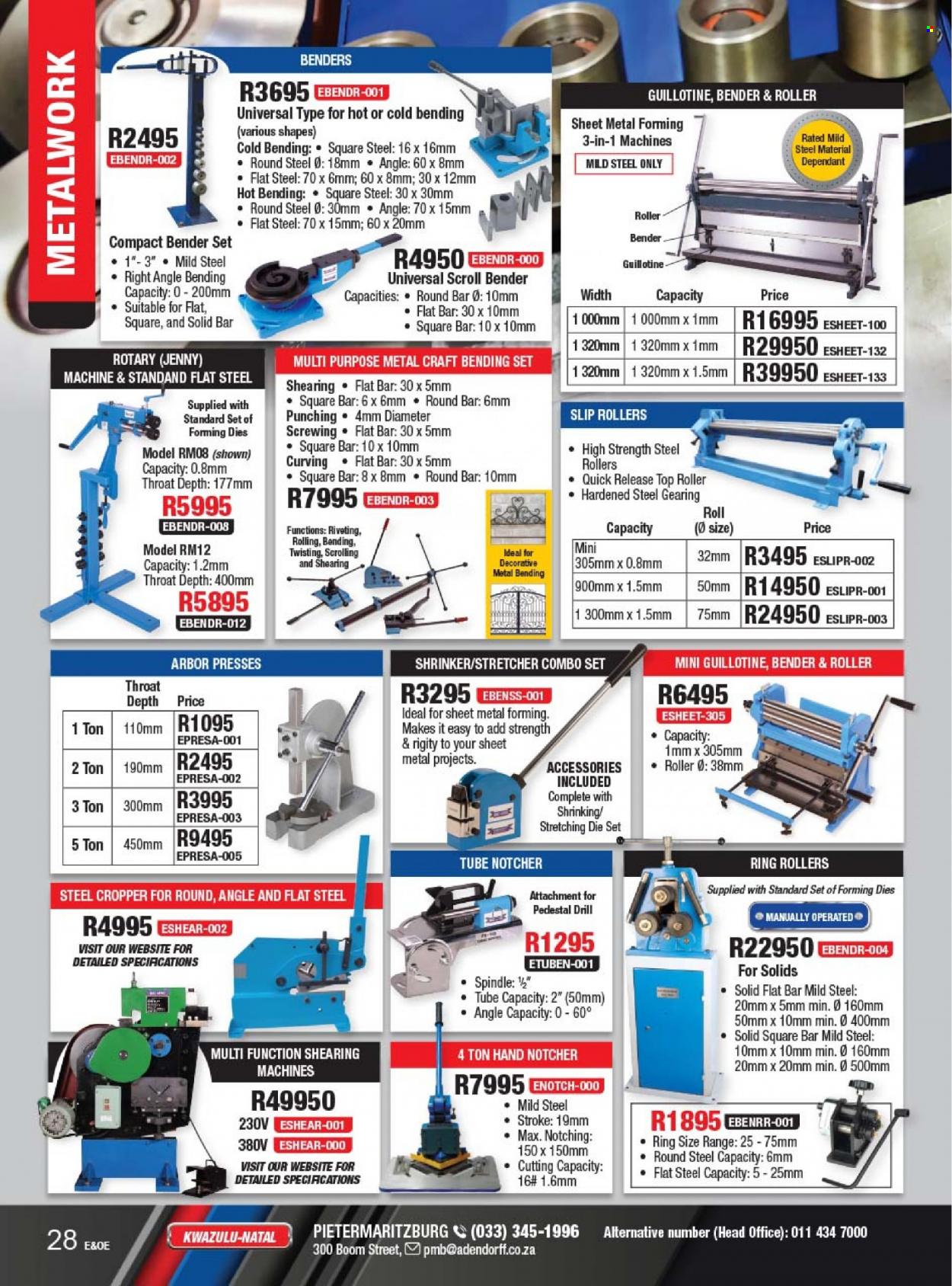 Adendorff Machinery Mart specials. Page 30