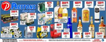 Prestons Liquor Stores catalogue  - 27/05/2022 - 02/06/2022.