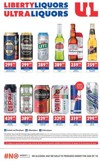 Ultra Liquors catalogue  - 01/06/2022 - 15/06/2022.