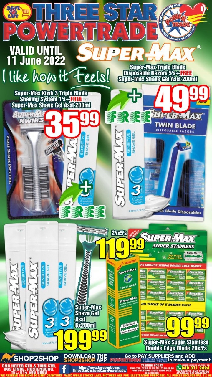Three Star Cash and Carry specials - 30/05/2022 - 11/06/2022. Page 1