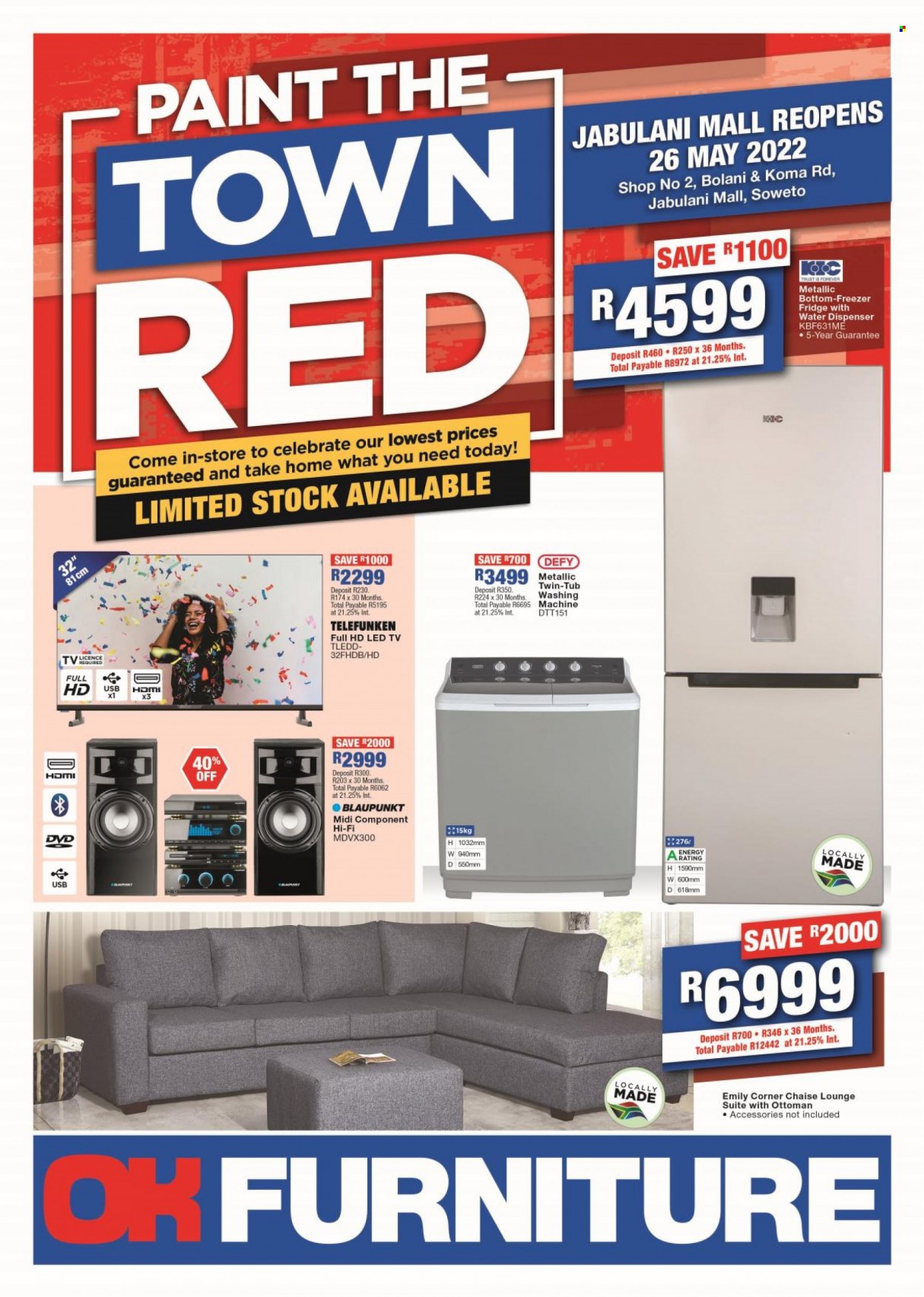 OK Furniture specials. Page 1