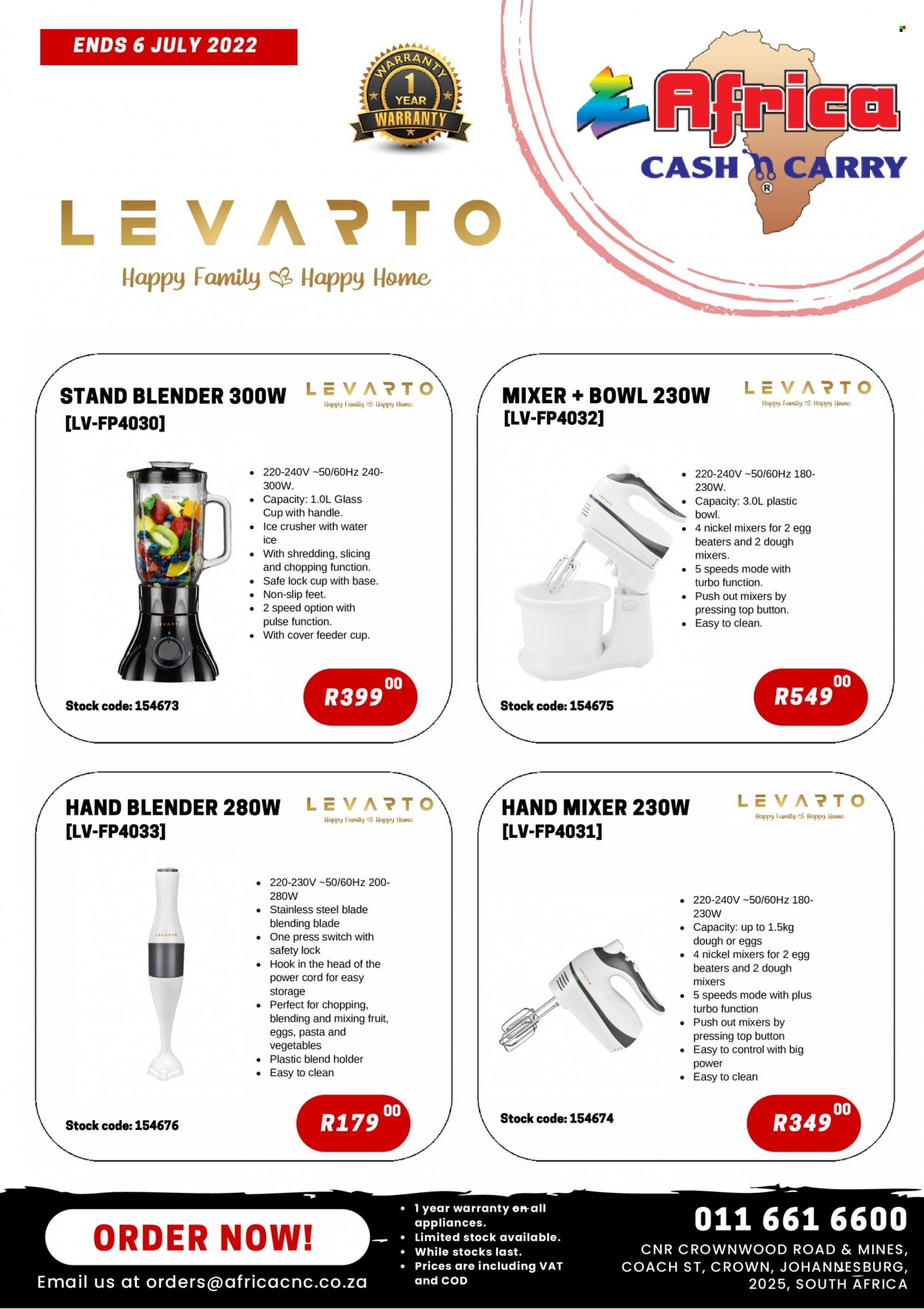 Africa Cash & Carry specials - 02/06/2022 - 06/06/2022. Page 1
