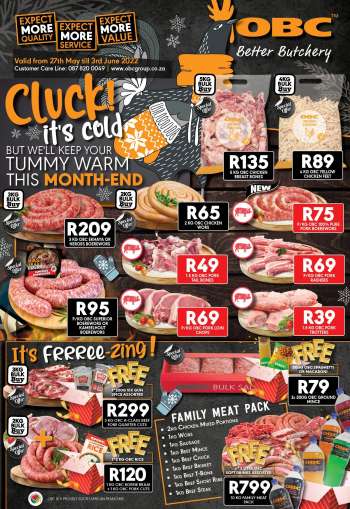 OBC catalogue  - 27/05/2022 - 03/06/2022.