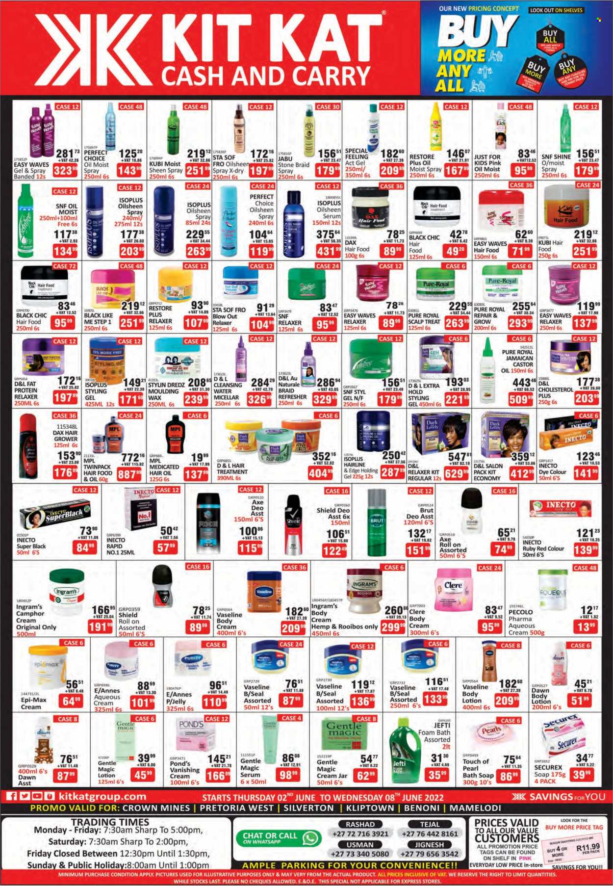 Kit Kat Cash & Carry specials - 02/06/2022 - 08/06/2022. Page 1