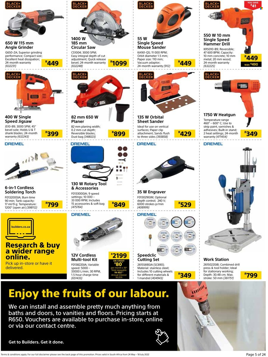 Builders specials - 24/05/2022 - 18/07/2022. Page 5