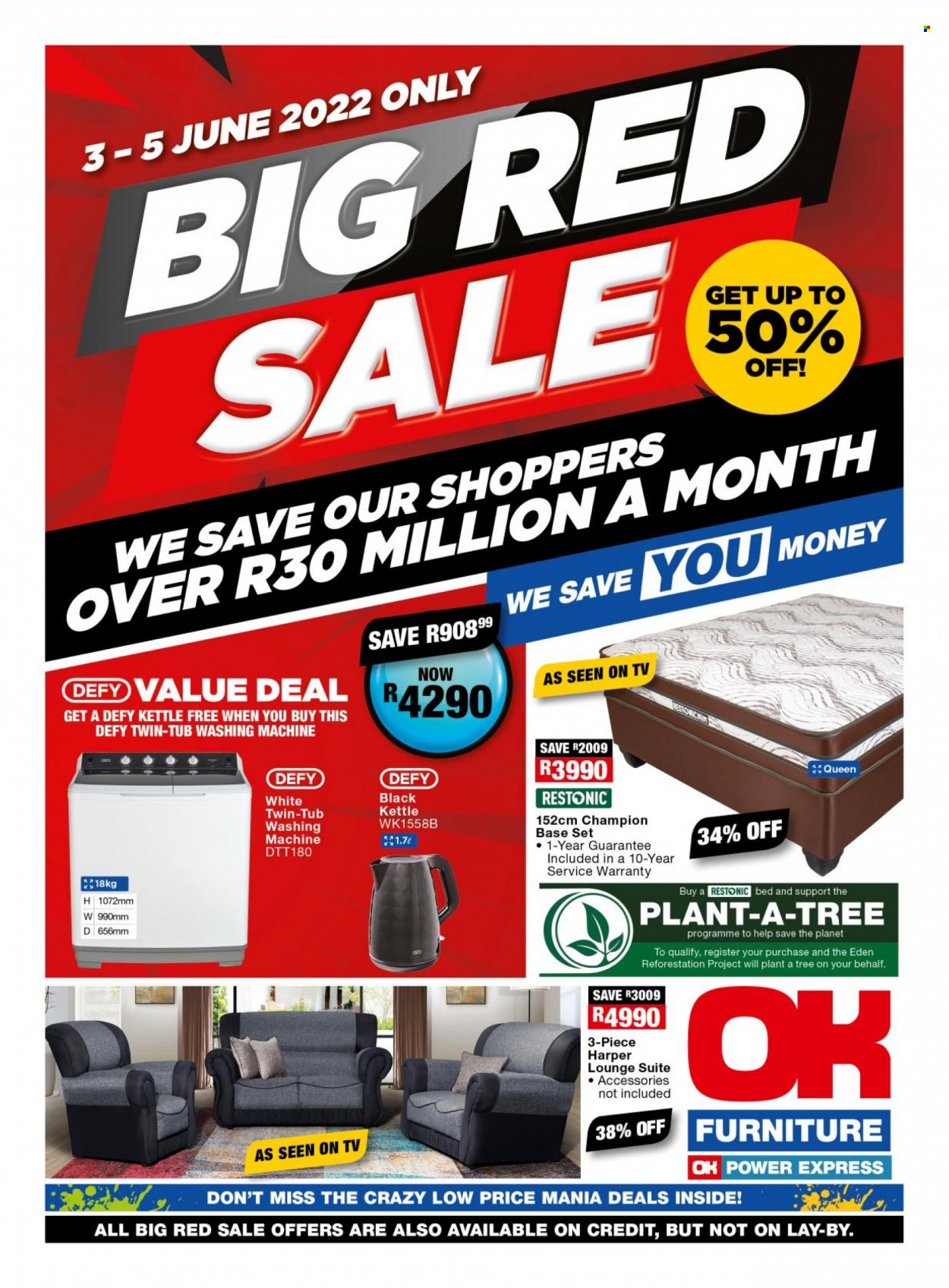 OK Furniture specials - 03/06/2022 - 05/06/2022. Page 1