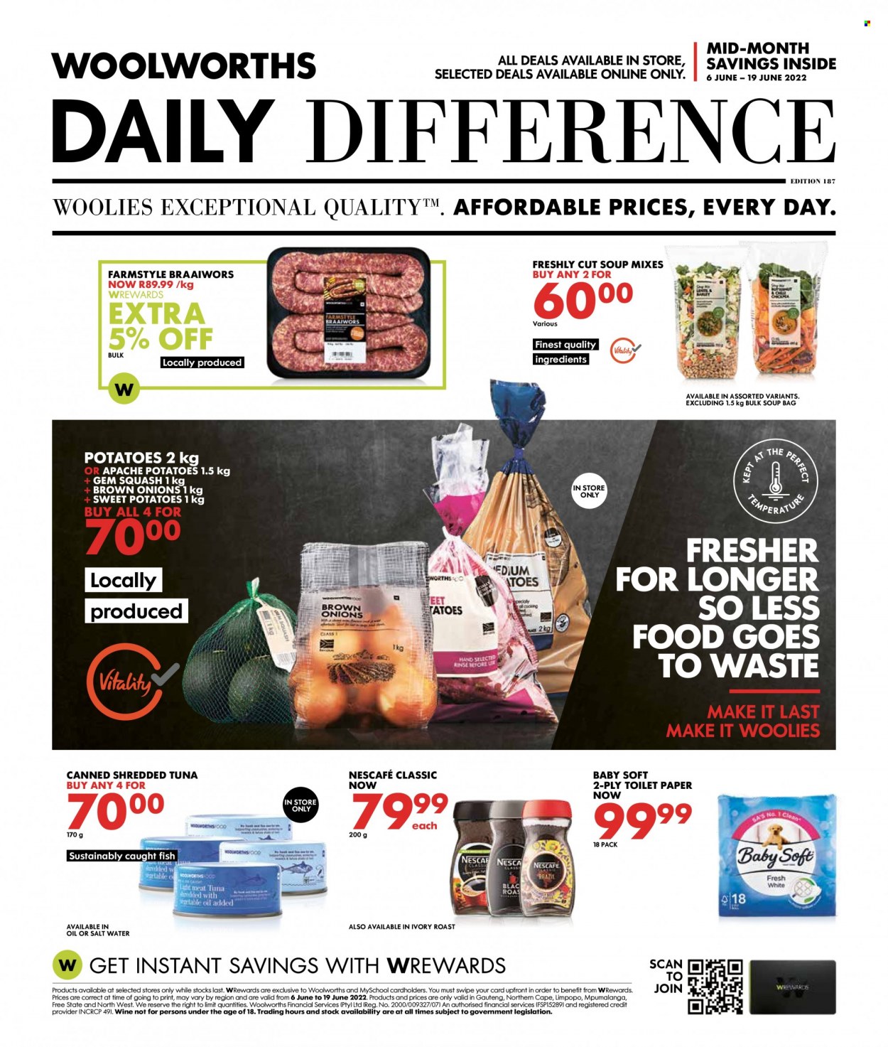 Woolworths specials - 06/06/2022 - 19/06/2022. Page 1