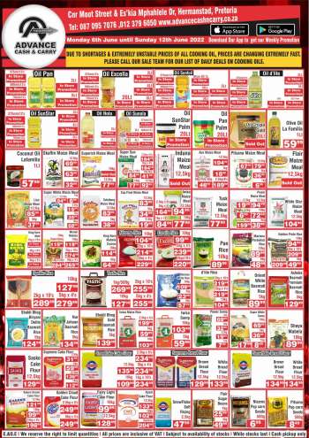 Advance Cash & Carry catalogue  - 06/06/2022 - 12/06/2022.