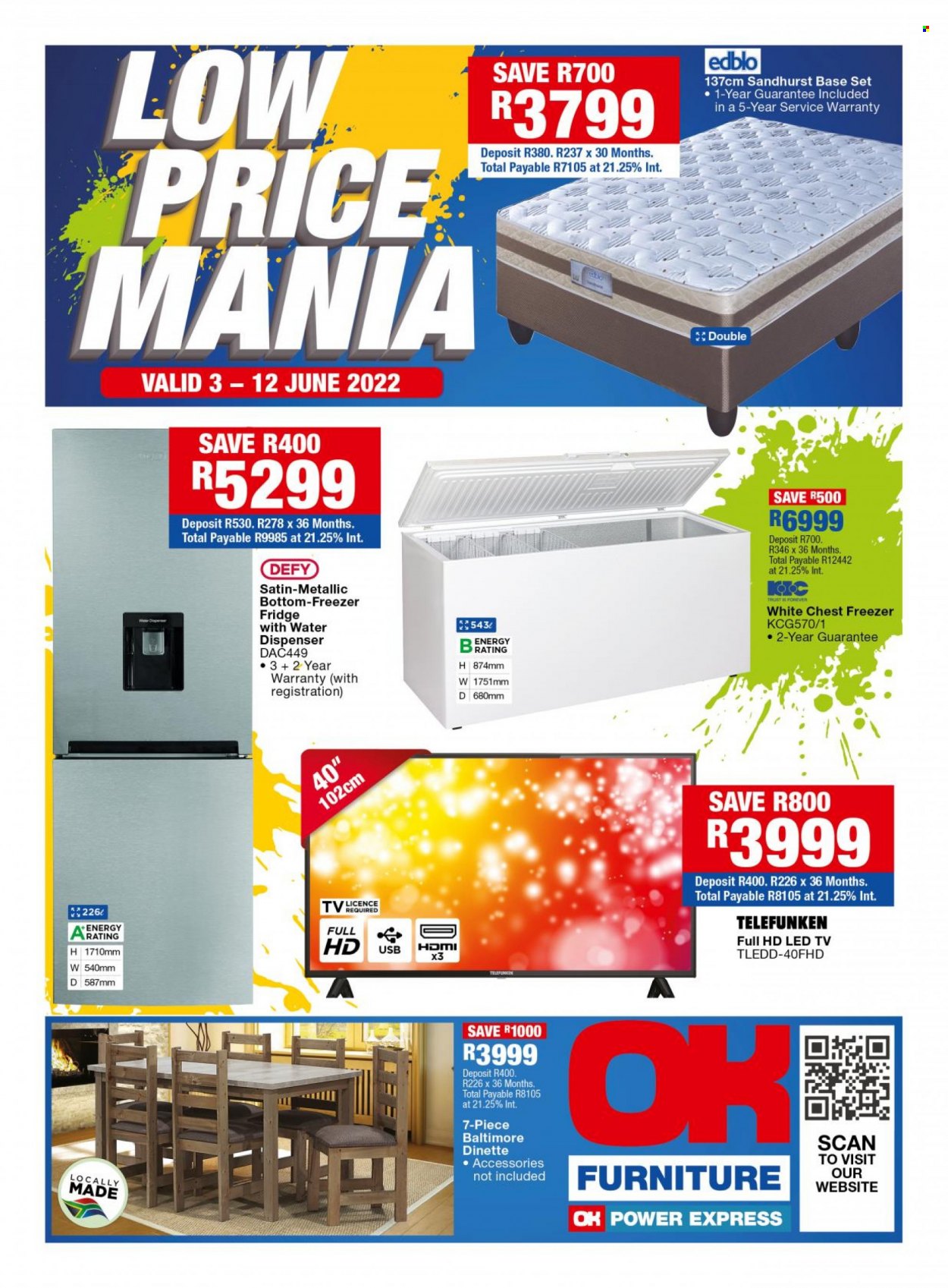 OK Furniture specials - 03/06/2022 - 12/06/2022. Page 1