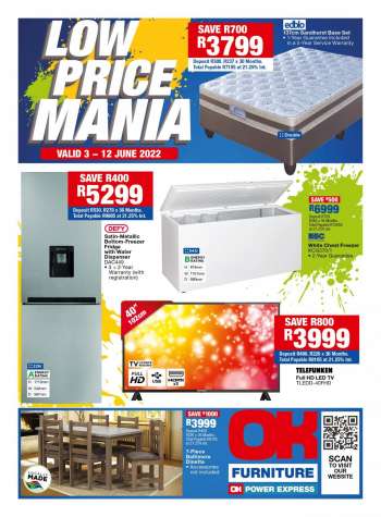 OK Furniture catalogue  - 03/06/2022 - 12/06/2022.