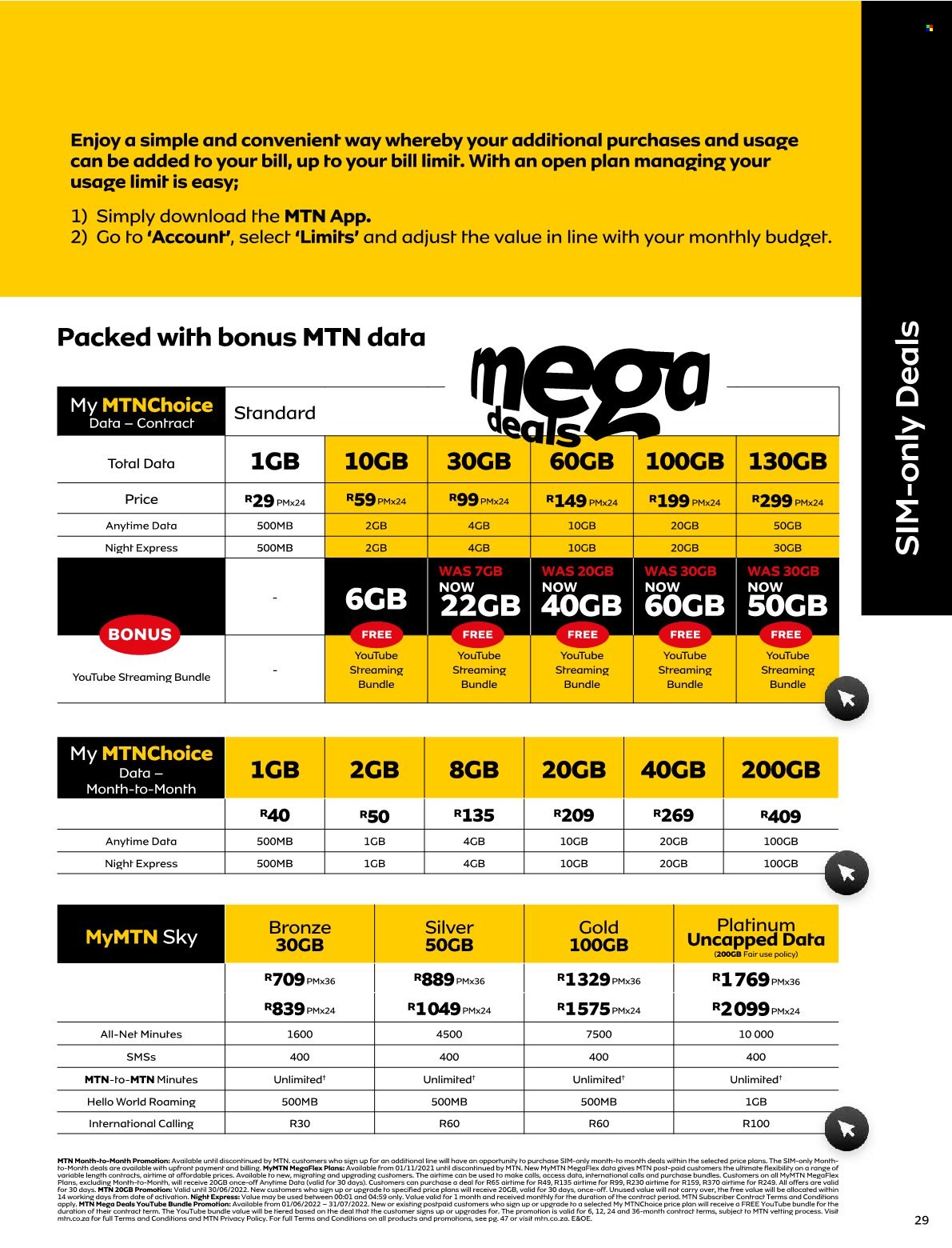 MTN specials - 01/06/2022 - 30/06/2022. Page 29