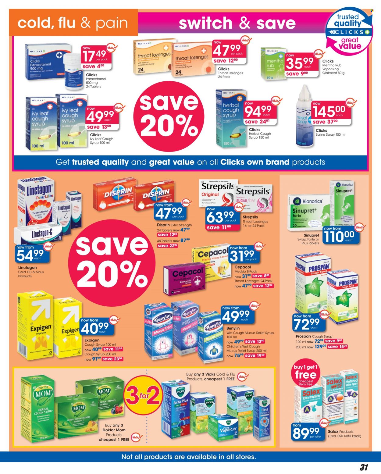 Clicks specials - 08/06/2022 - 21/06/2022. Page 31
