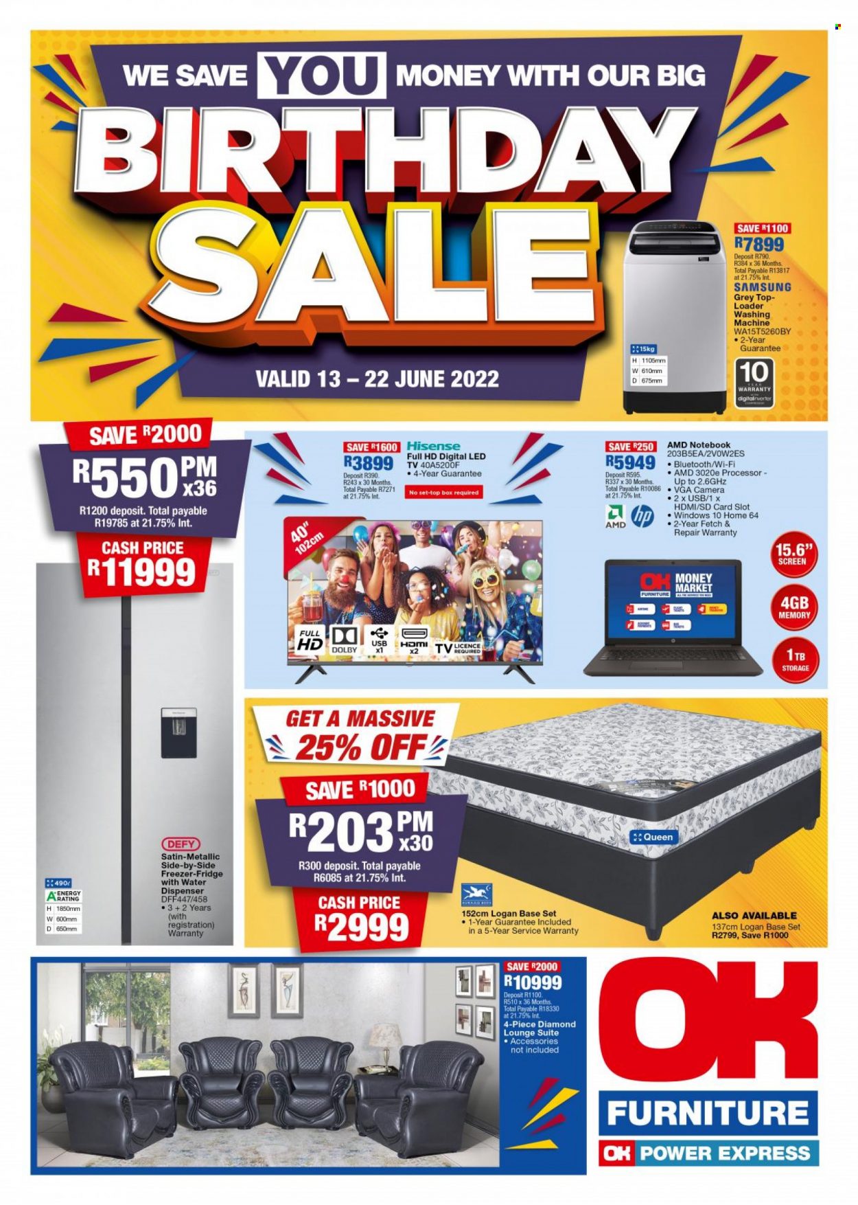 OK Furniture specials - 13/06/2022 - 22/06/2022. Page 1