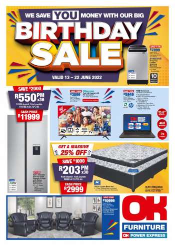 OK Furniture catalogue  - 13/06/2022 - 22/06/2022.