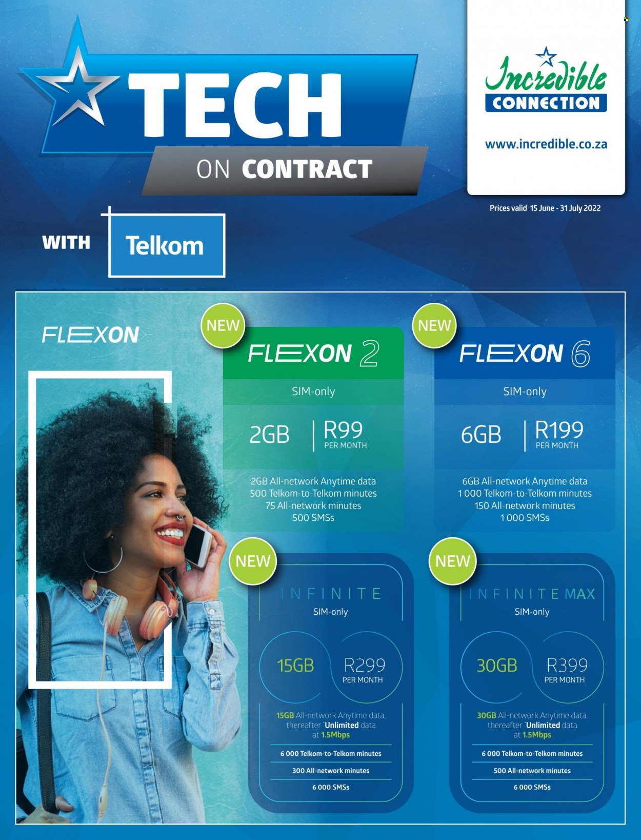 Incredible Connection specials - 15/06/2022 - 31/07/2022. Page 1
