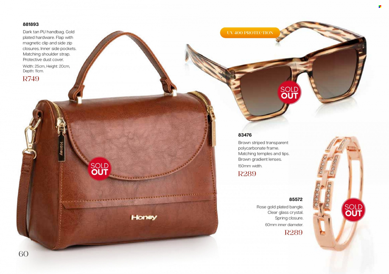 Honey specials. Page 62