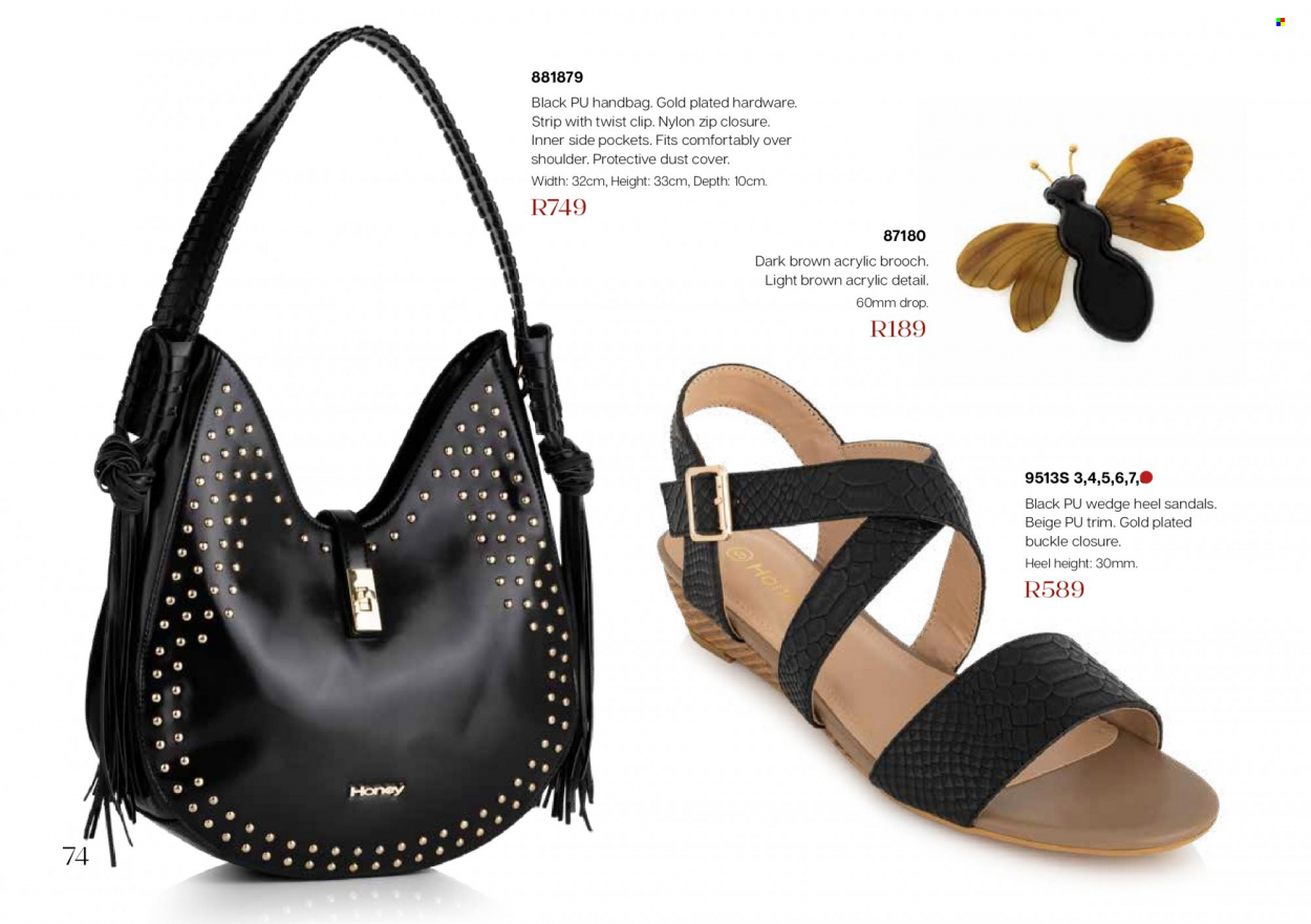 Honey specials. Page 76