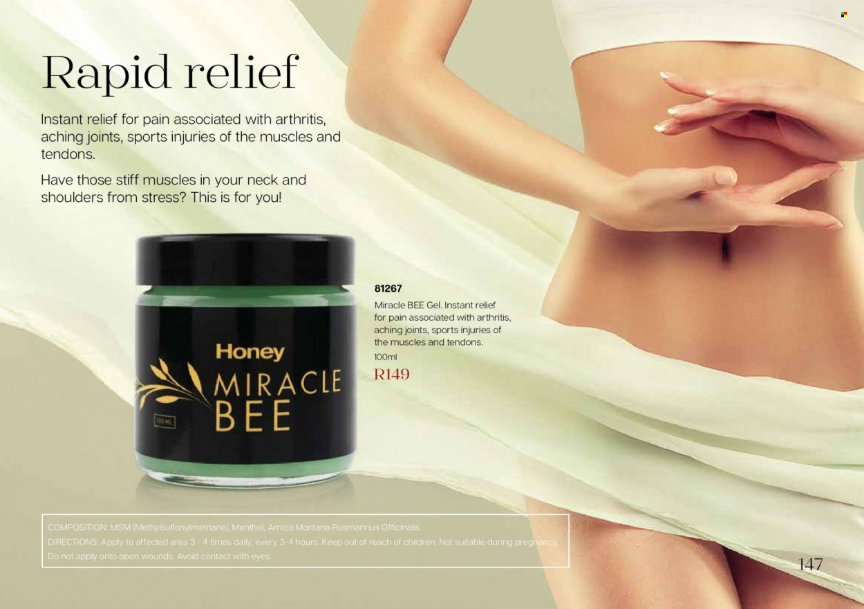 Honey specials. Page 149