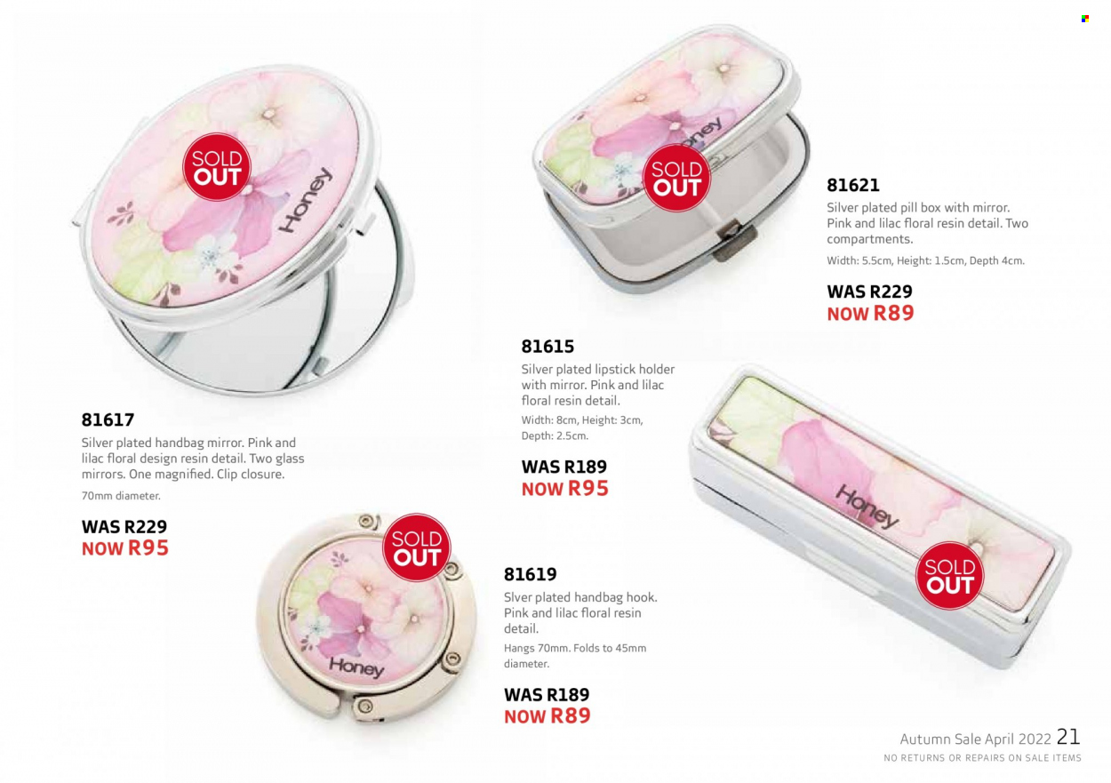 Honey specials. Page 23