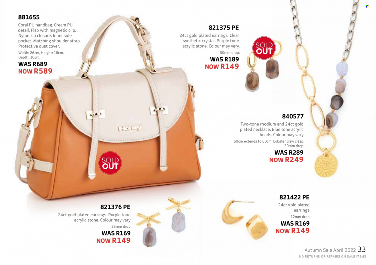 Honey specials. Page 35