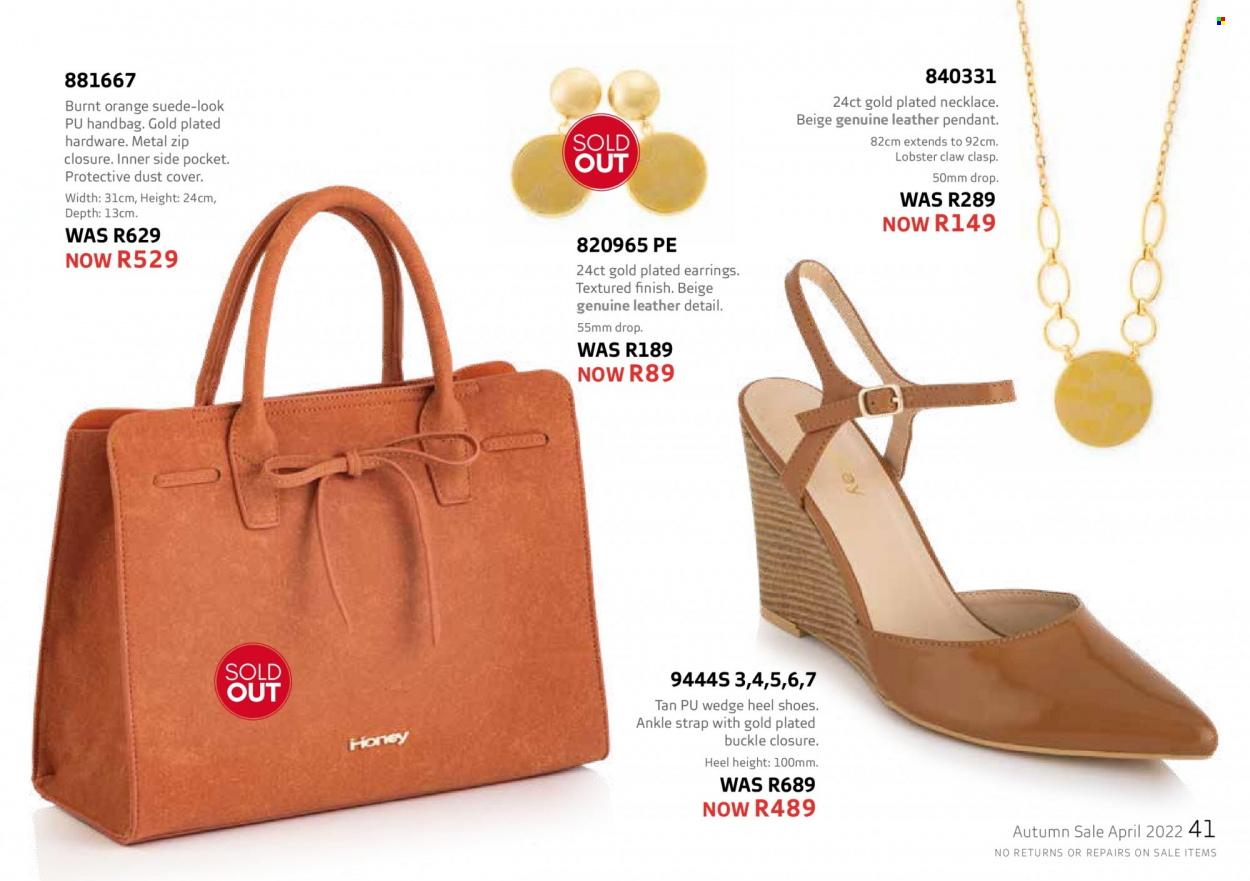 Honey specials. Page 43