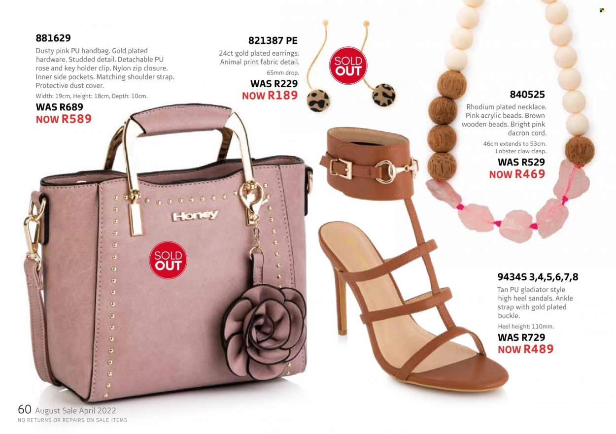 Honey specials. Page 62