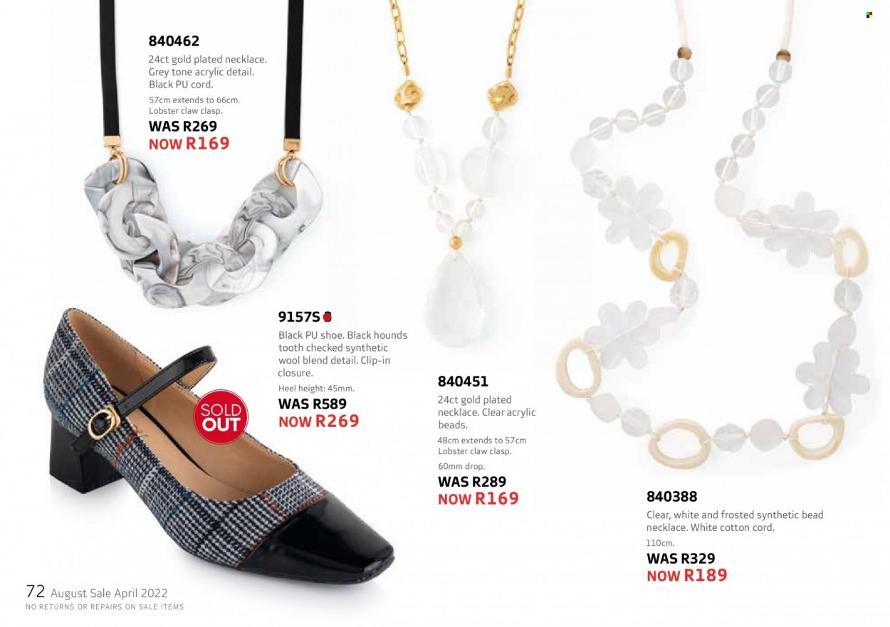 Honey specials. Page 74