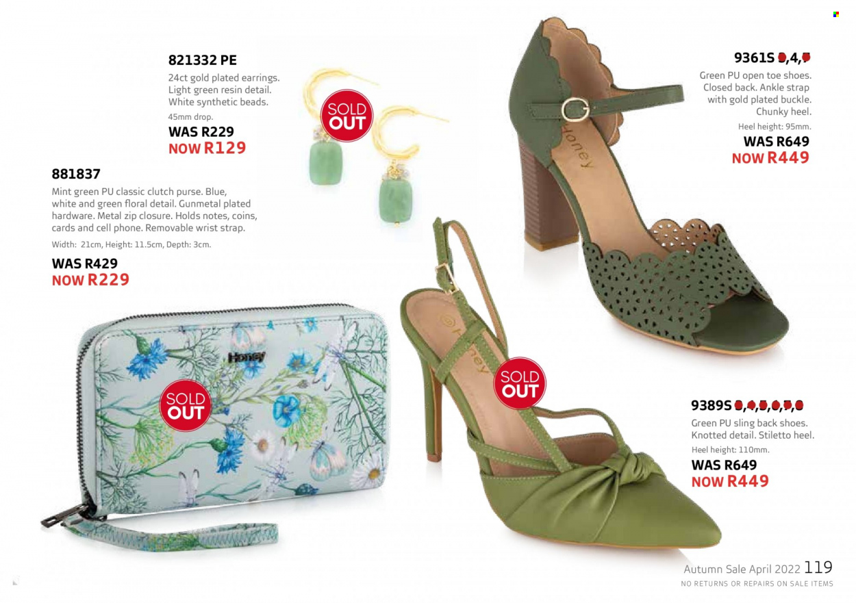 Honey specials. Page 121