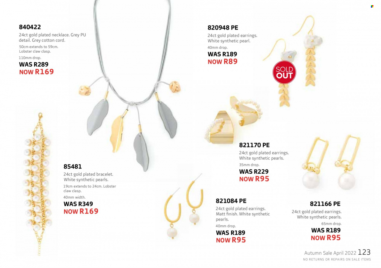 Honey specials. Page 125