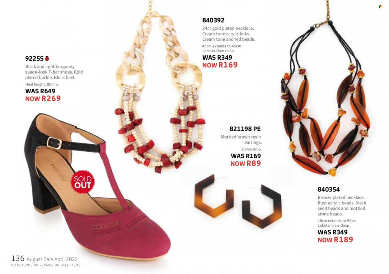 Honey specials. Page 138