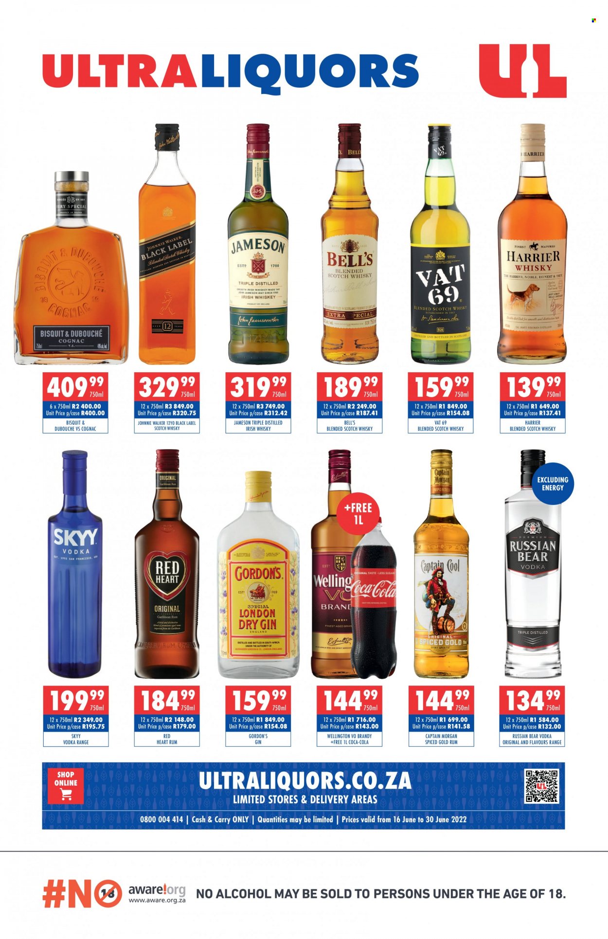 Ultra Liquors specials - 16/06/2022 - 30/06/2022. Page 1