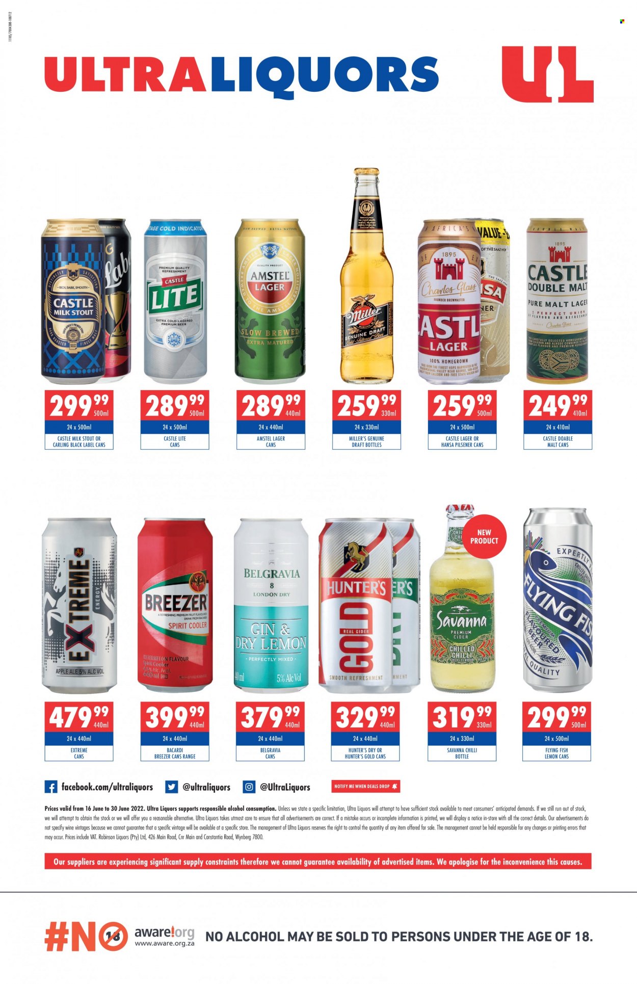 Ultra Liquors specials - 16/06/2022 - 30/06/2022. Page 4