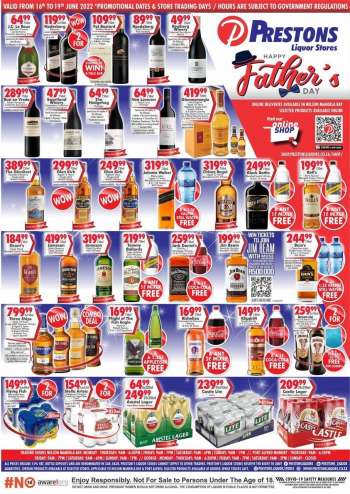 Prestons Liquor Stores catalogue  - 16/06/2022 - 19/06/2022.