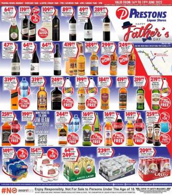 Prestons Liquor Stores catalogue  - 16/06/2022 - 19/06/2022.