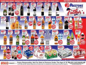 Prestons Liquor Stores catalogue  - 16/06/2022 - 19/06/2022.