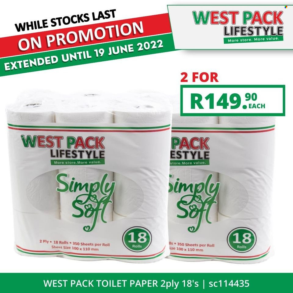 West Pack Lifestyle specials - 17/06/2022 - 19/06/2022. Page 2