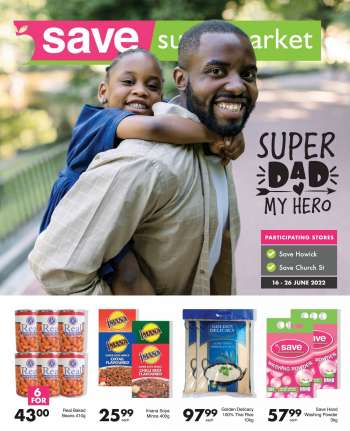 Save supermarket catalogue  - 16/06/2022 - 26/06/2022.