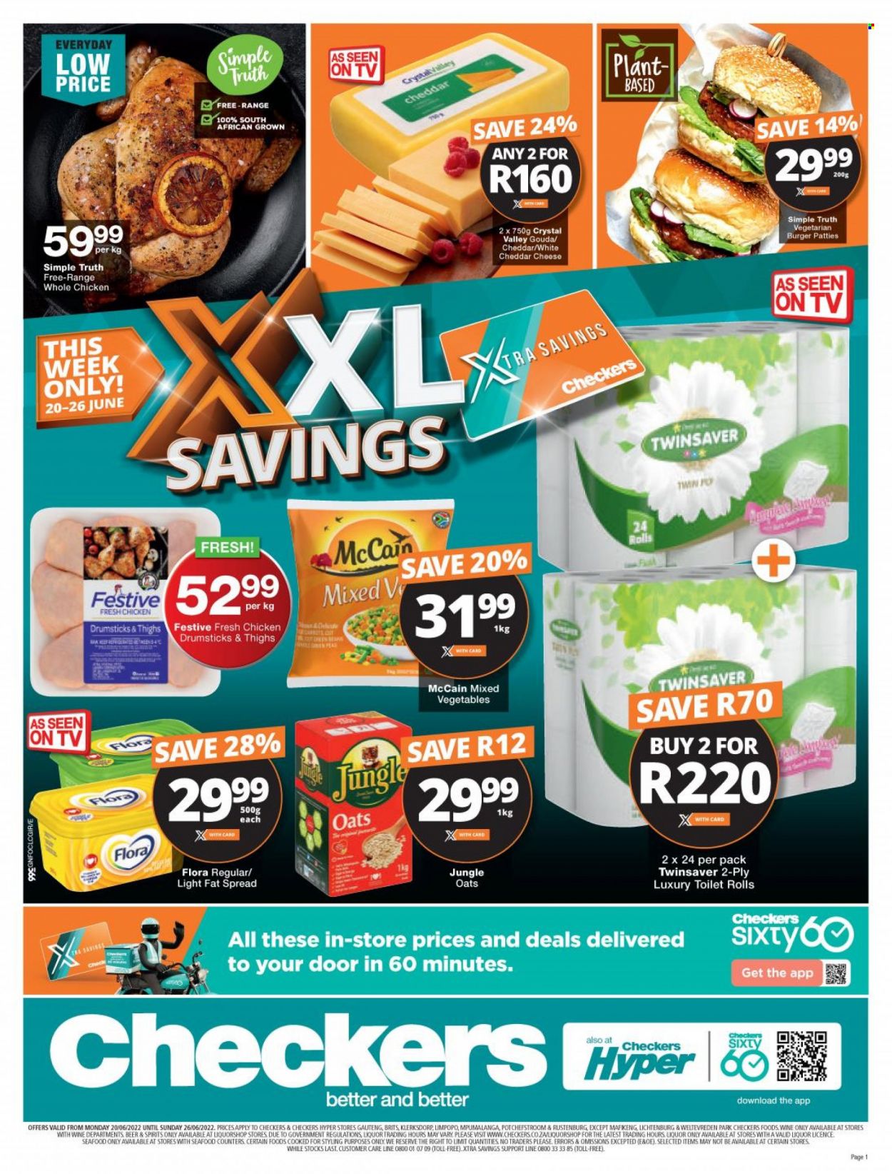 Checkers specials - 20/06/2022 - 26/06/2022. Page 1
