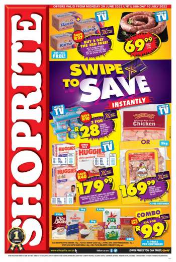 Shoprite catalogue  - 20/06/2022 - 10/07/2022.
