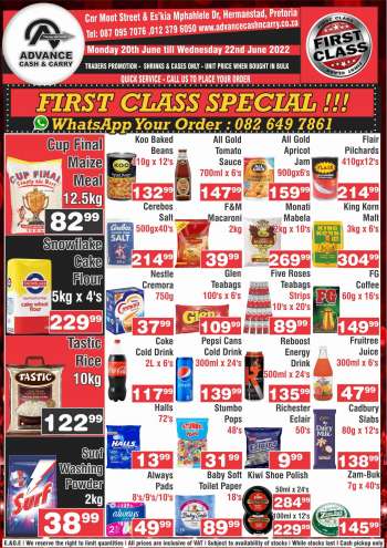 Advance Cash & Carry catalogue  - 20/06/2022 - 22/06/2022.