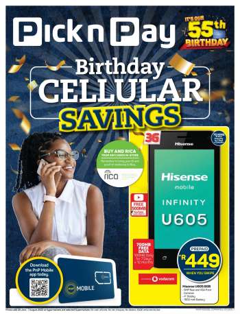 Pick n Pay catalogue  - 20/06/2022 - 07/08/2022.