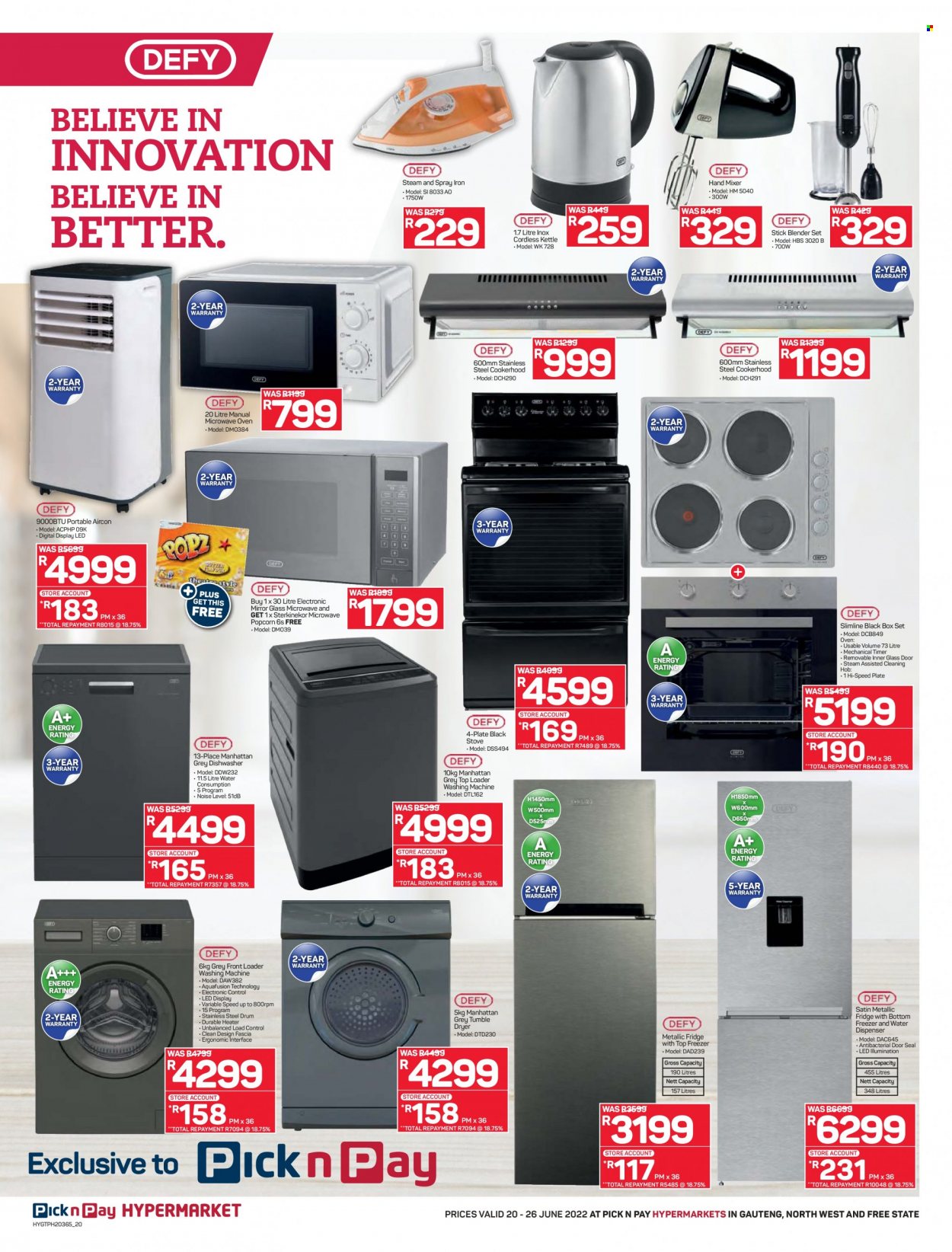 Pick n Pay Hypermarket specials - 20/06/2022 - 26/06/2022. Page 20