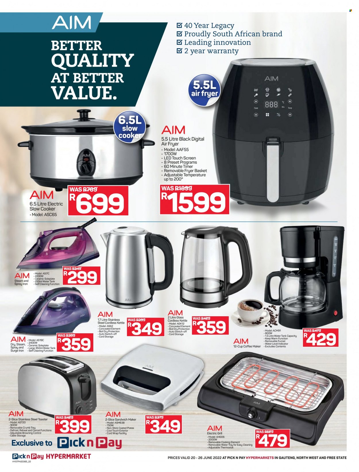 Pick n Pay Hypermarket specials - 20/06/2022 - 26/06/2022. Page 22