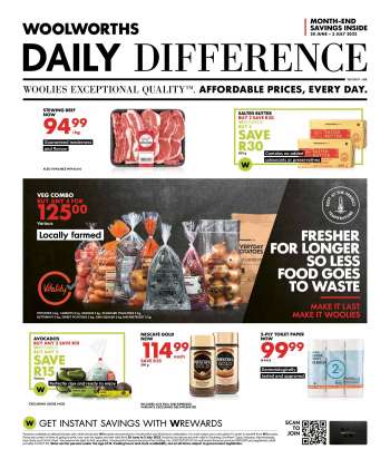 Woolworths catalogue  - 20/06/2022 - 03/07/2022.